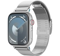 Spigen Sleek Link nerezov emnek pro Apple Watch 38 / 40 / 41mm stbrn