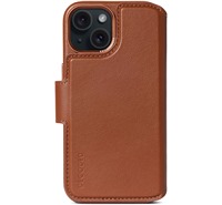 Decoded Leather Detachable Wallet flipov pouzdro s podporou MagSafe pro Apple iPhone 15 Plus hnd