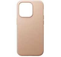 Nomad Modern Leather MagSafe zadn kryt pro Apple iPhone 14 Pro svtle hnd