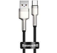 Baseus Cafule Series USB-A / USB-C 66W 0,25m opleten ern kabel