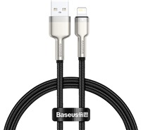 Baseus Cafule Series USB-A / Lightning 0,25m opleten ern kabel