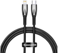 Baseus Glimmer USB-C / Lightning 20W 1m opleten ern kabel