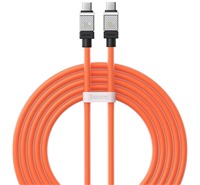 Baseus CoolPlay USB-C / USB-C 100W 2m oranov kabel