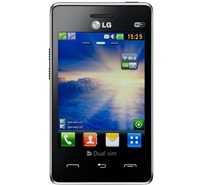 LG T375 Dual-SIM Black