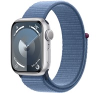 Apple Watch Series 9 41mm Silver / Winter Blue Loop
