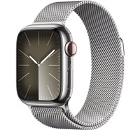 Apple Watch Series9 Cellular 41mm Steel / Silver Loop