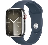 Apple Watch Series9 Cellular 45mm Steel / Blue S / M