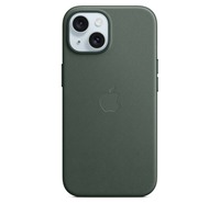 Apple tkaninov zadn kryt s podporou MagSafe pro Apple iPhone 15 zelen