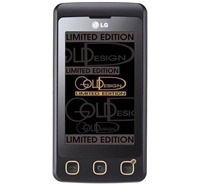 LG KP500 Black Gold