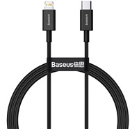 Baseus Superior Series USB-C / Lightning 20W 1m ern kabel