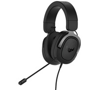 ASUS TUF Gaming H3 drátová herní sluchátka přes hlavu černá / šedá - PROMO
