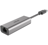 ASUS USB-C2500 RJ45 adaptér stříbrný - PROMO