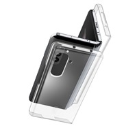 Cellularline Clear Duo zadní kryt pro Samsung Galaxy Z Fold5 čirý