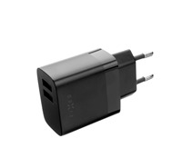 FIXED Smart Rapid Charge 17W nabjeka s kabelem micro USB ern