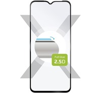 FIXED Full-Cover tvrzen sklo pro Motorola Moto G53 ern