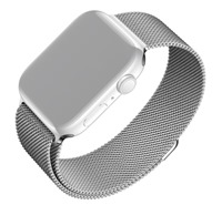 FIXED Mesh Strap nerezov emnek pro Apple Watch 42 / 44 / 45 / 49mm stbrn