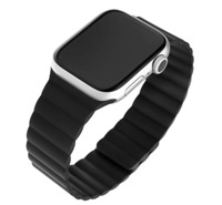 FIXED Silicone Strap silikonov emnek pro Apple Watch 38 / 40 / 41mm ern