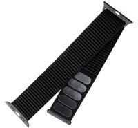FIXED Nylon Strap nylonov emnek pro Apple Watch42 / 44 / 45 / 49mm ern