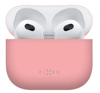 FIXED Silky silikonové pouzdro pro Apple Airpods 3 růžové Slevou na nabíječku FIXED mini 20W 25%