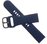 FIXED 22mm silikonový řemínek pro smartwatch modrý