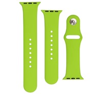 FIXED Silicone Strap Set silikonovch emnk pro Apple Watch 38 / 40 / 41mm zelen
