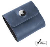 FIXED Classic Wallet for AirTag koen penenka z prav hovz ke modr