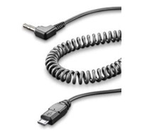 CellularLine Interphone Aux audio kabel s micro USB konektorem