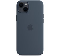 Apple silikonov kryt s MagSafe pro Apple iPhone 14 boukov modr