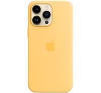Apple silikonov kryt s MagSafe pro Apple iPhone 14 Pro Max slunen lut