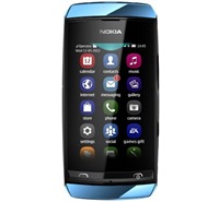 Nokia Asha 306 Mid Blue
