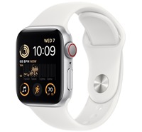 Apple Watch SE 2022 Cellular 40mm Silver / White