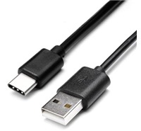 CellFish USB / USB-C, 1m černý kabel