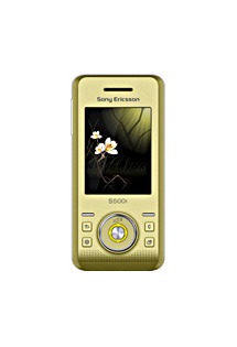 Sony Ericsson S500i Spring Yellow