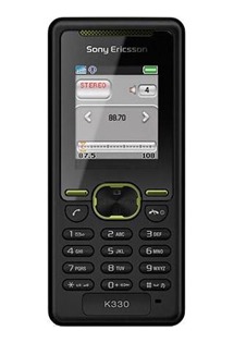 Sony Ericsson K330 Gold on Black