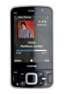 Nokia N96 Dark Grey - 3G, Wi-Fi, GPS, foto 5Mpix, BT, MP3, 16GB+MicroSD, DVB-H