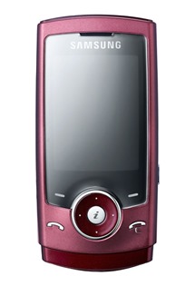 Samsung U600 Garnet Red - Foto 2 Mpix, BT, MP3, microSD, FM r�dio, ultra tenk�