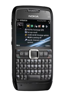 Nokia E71 Steel Black