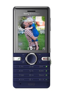 Sony Ericsson S312 Dawn Blue