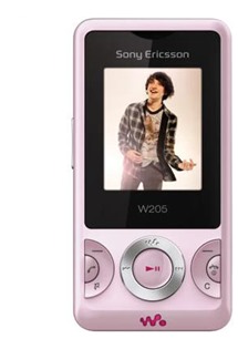 Sony Ericsson W205 Sakura Pink