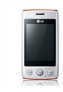 LG T300 Papaya White Orange