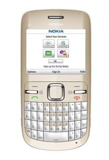 Nokia C3-00 Golden White T-Mobile