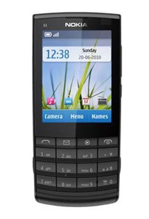 Nokia X3-02 O2 Black