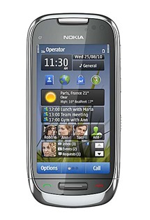 Nokia C7-00 Frosty Metal