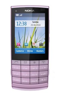 Nokia X3-02 Lilac