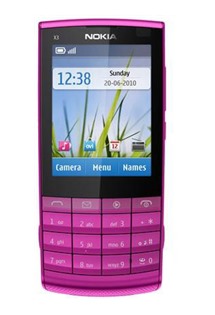 Nokia X3-02 Pink