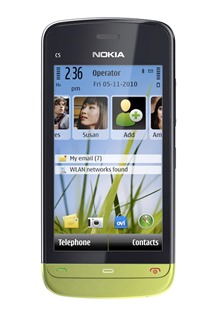 Nokia C5-03 Lime Green