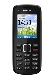 Nokia C1-02 Black