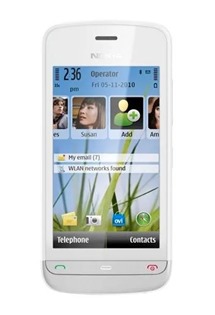 Nokia C5-03 White Aluminium Grey