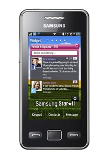 Samsung S5260 Star II Onyx Black (GT-S5260OKAXEZ)