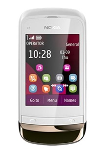 Nokia C2-02 Golden White